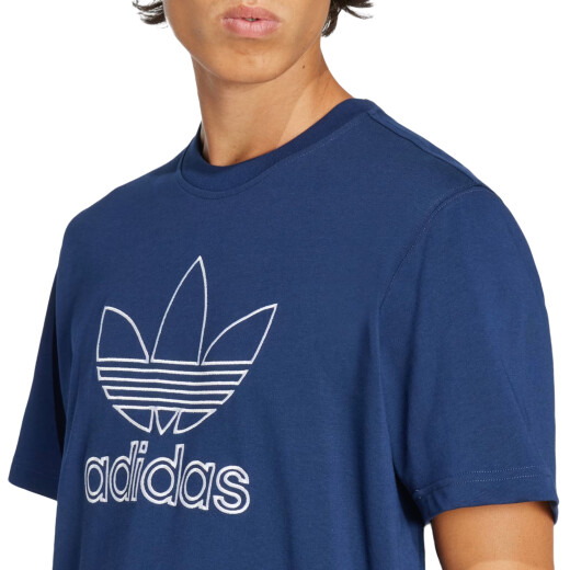 Remera Adidas Outl Tref - Azul Remera Adidas Outl Tref - Azul