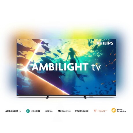 Televisor Smart Tv Philips 75" Ambilight 4k TITAN Os Televisor Smart Tv Philips 75" Ambilight 4k TITAN Os