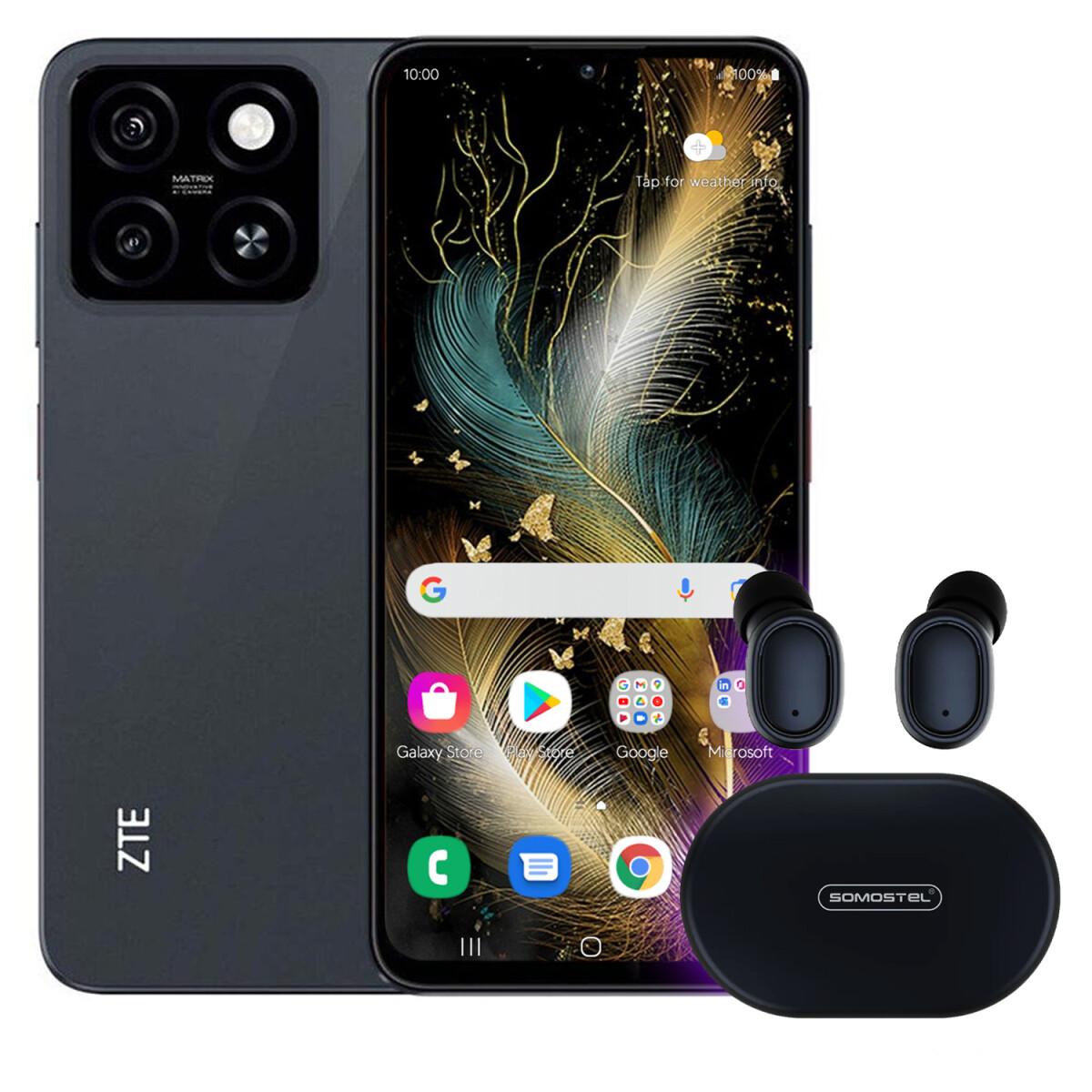 Zte Blade A55 12/128gb + Regalo - NEGRO 