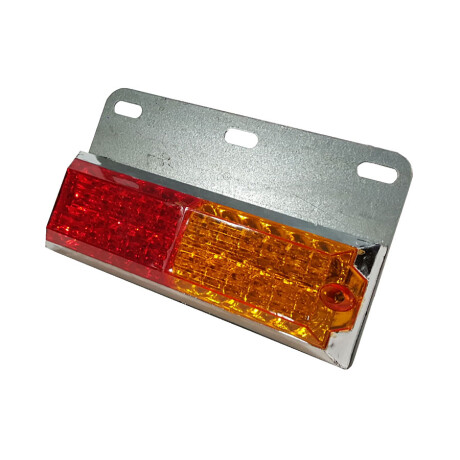 FAROL - LATERAL LED MULTIVOLTAJE ROJO C/SEÑALERO 15X5CM - FAROL - LATERAL LED MULTIVOLTAJE ROJO C/SEÑALERO 15X5CM -