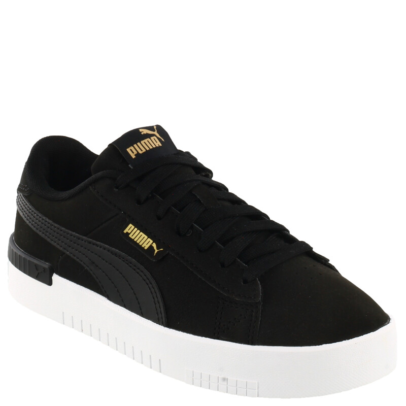 Championes de Mujer Puma Jada Renew Nobuck Negro - Dorado