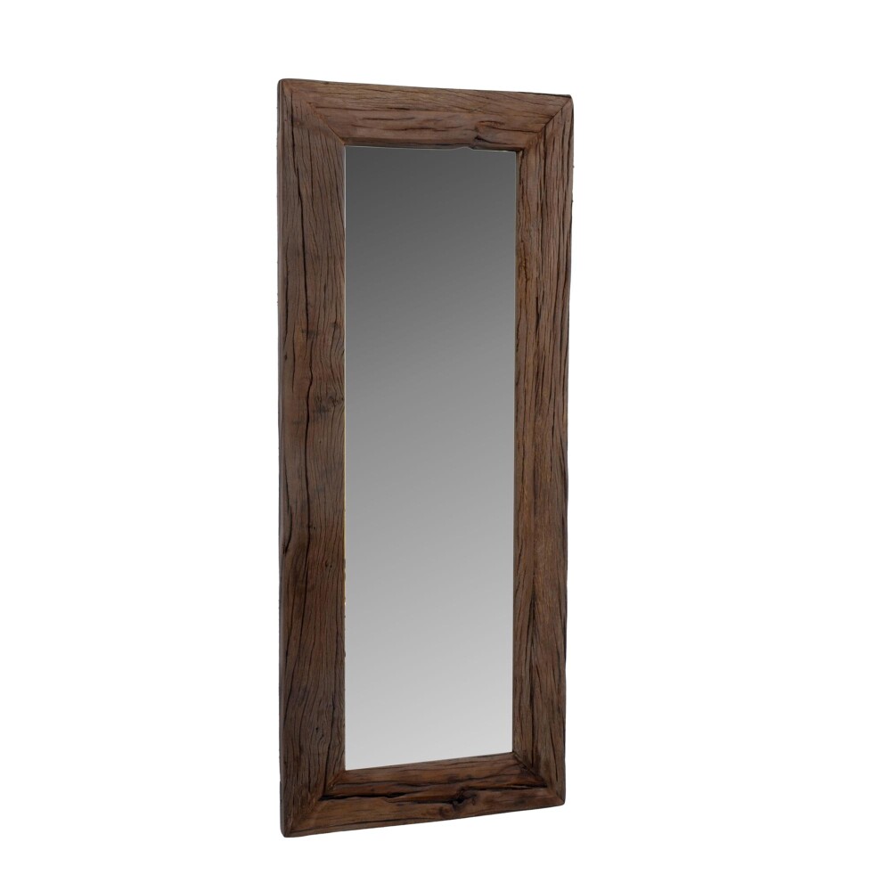 ESPEJO DE PARED MADERA NATURAL-BEIGE M-8095