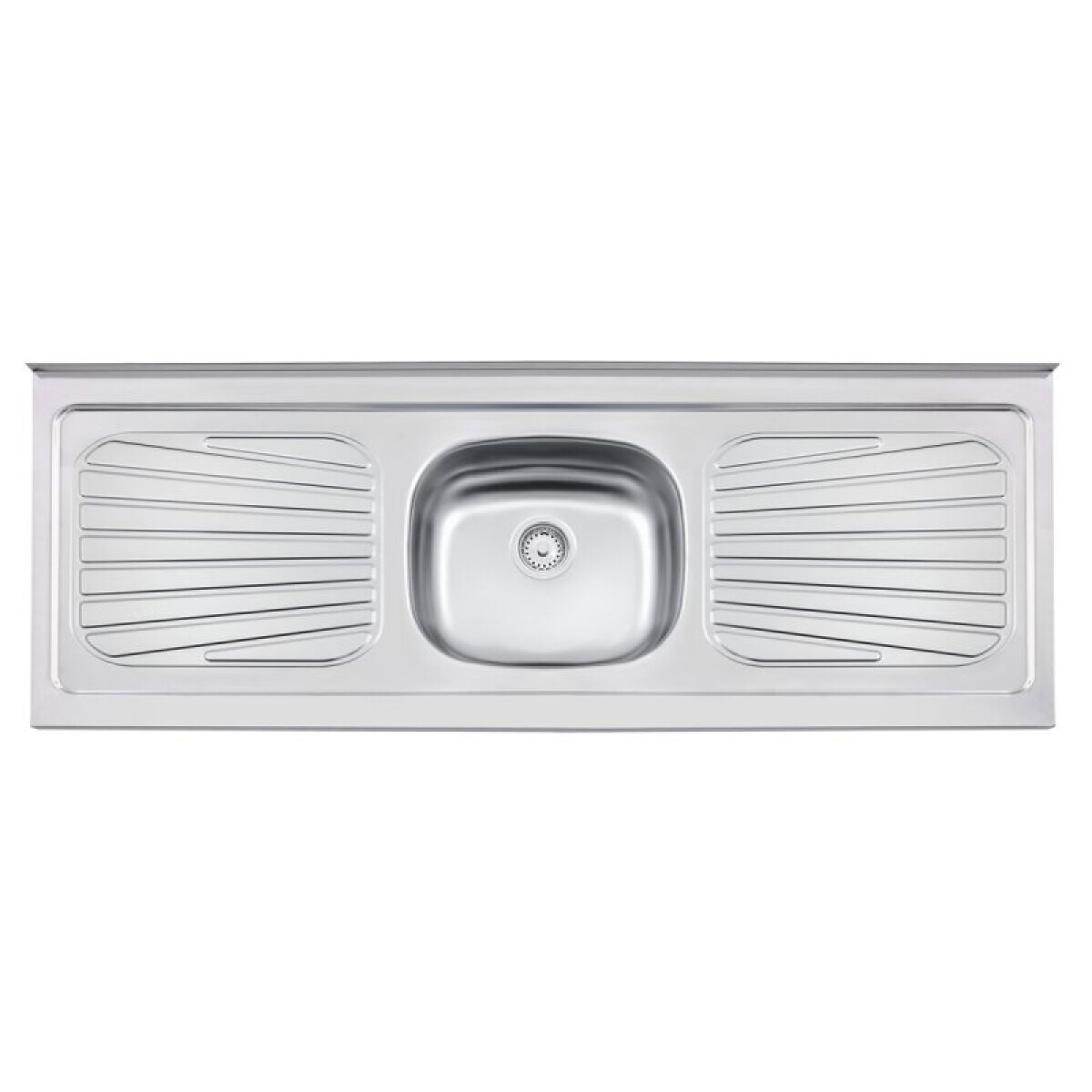 Pileta Mesada Central Fregaderos mesada de apoyo sobreponer Tramontina New Raggi 40 150x52 cm - ¡ÚLTIMA UNIDAD! 