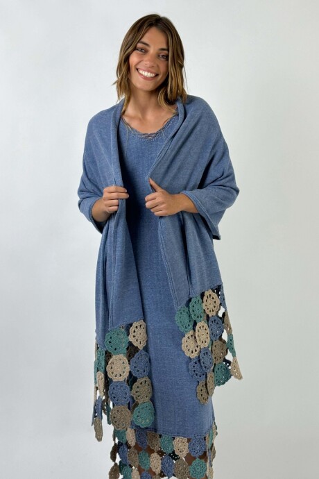 PASHMINA SAPHYRA Azul