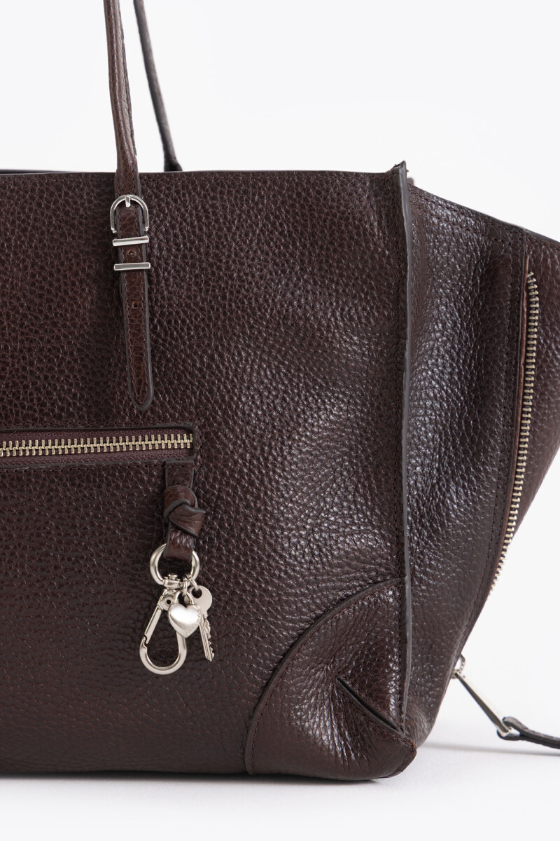 TOTE BARROQUE SMALL Chocolate