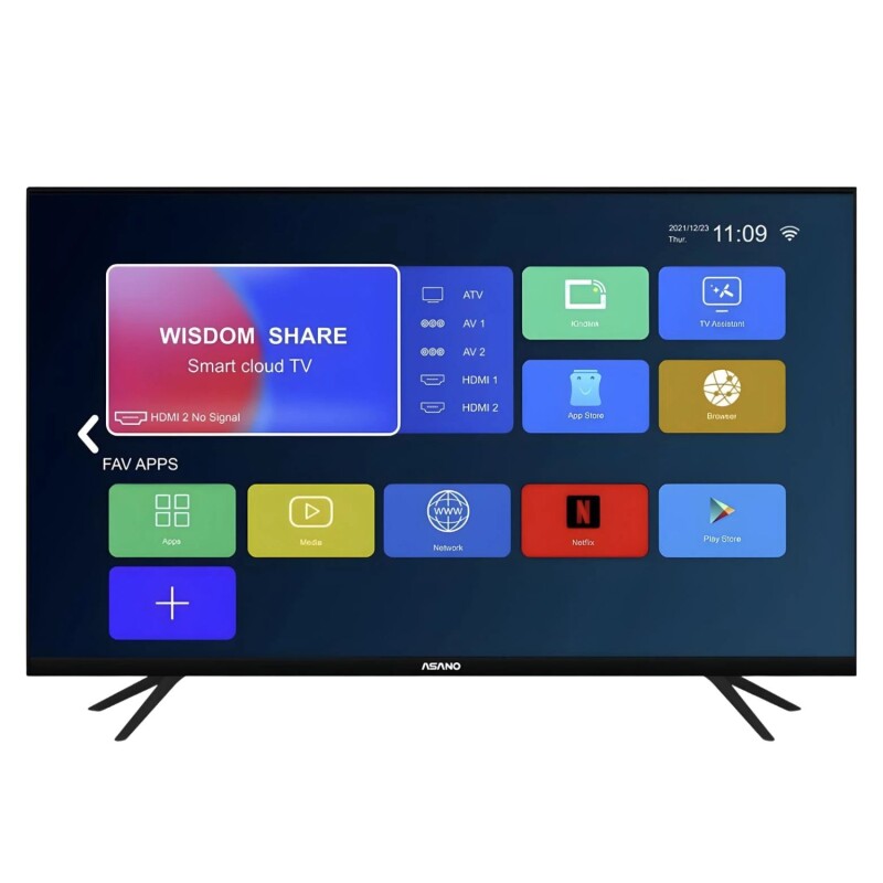 Rack con Panel para TV + TV Asano 50" Smart FHD Rack con Panel para TV + TV Asano 50" Smart FHD