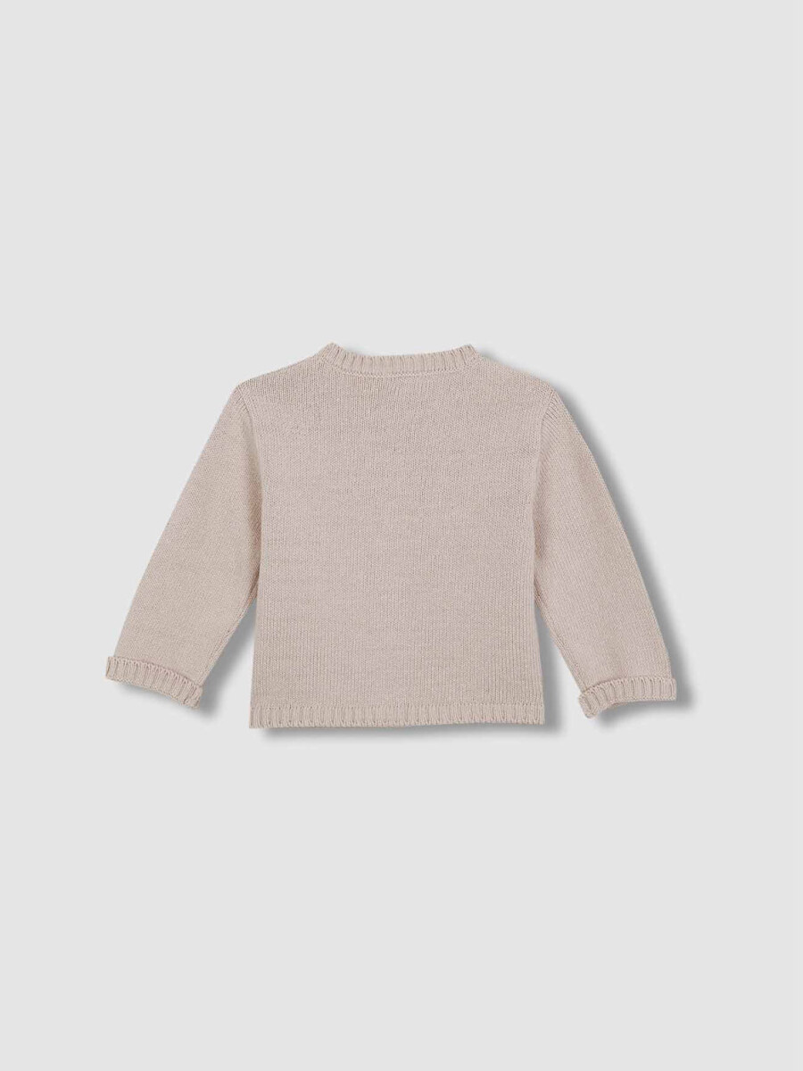 Chaqueta Punto Marron