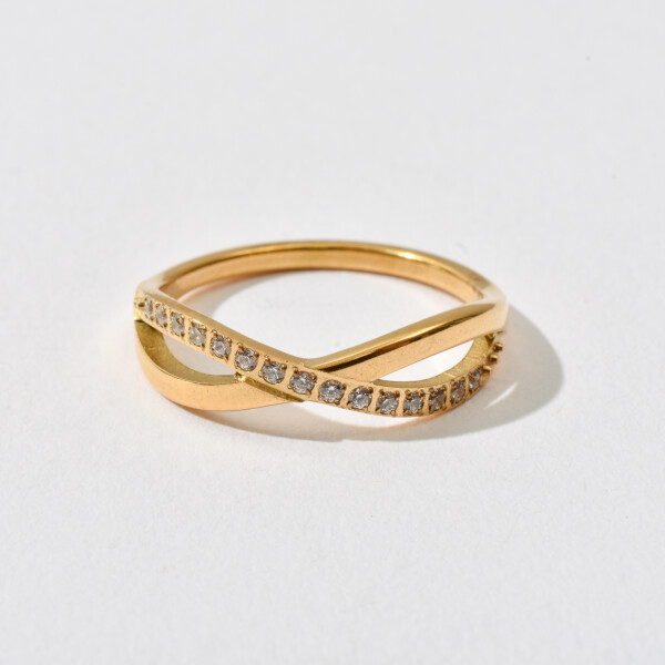 ANILLO ZEPHYRINE DORADO ANILLO ZEPHYRINE DORADO