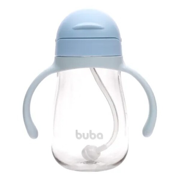 Vaso anticolico soribito BUBA transparent celeste