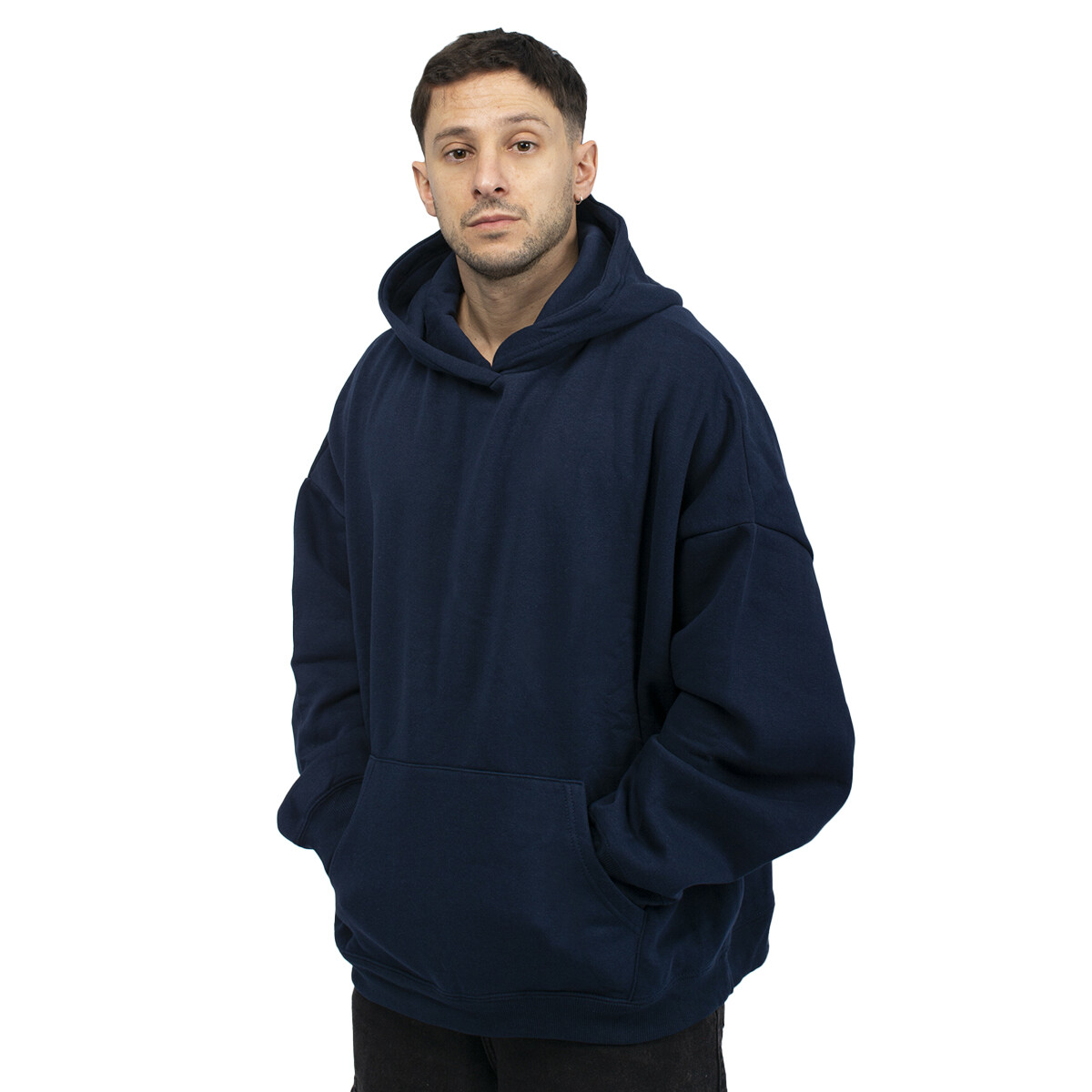 Canguro ACTIVE HODDIE BASICO de Hombre - JY01Y - Azul 