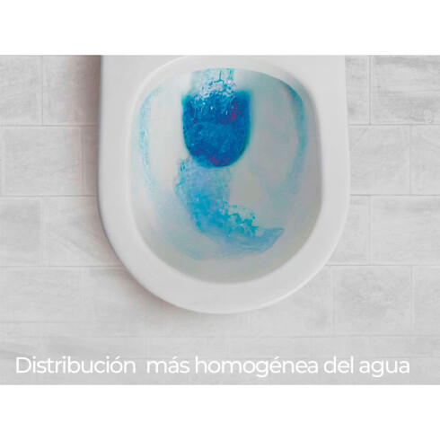 Juego De Inodoro Con Tapa Descarga Con Sistema Tornado Y Mochila Eje De Descarga 25 Cms. Linea Anori Marca Aqualia 000