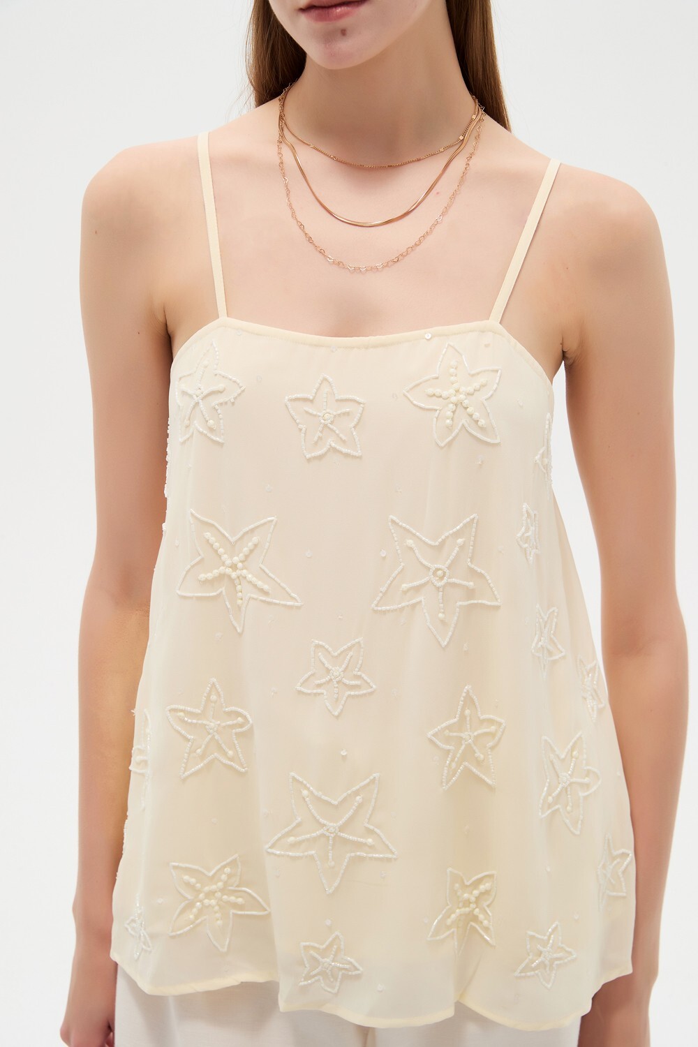 Musculosa Estelu Marfil / Off White