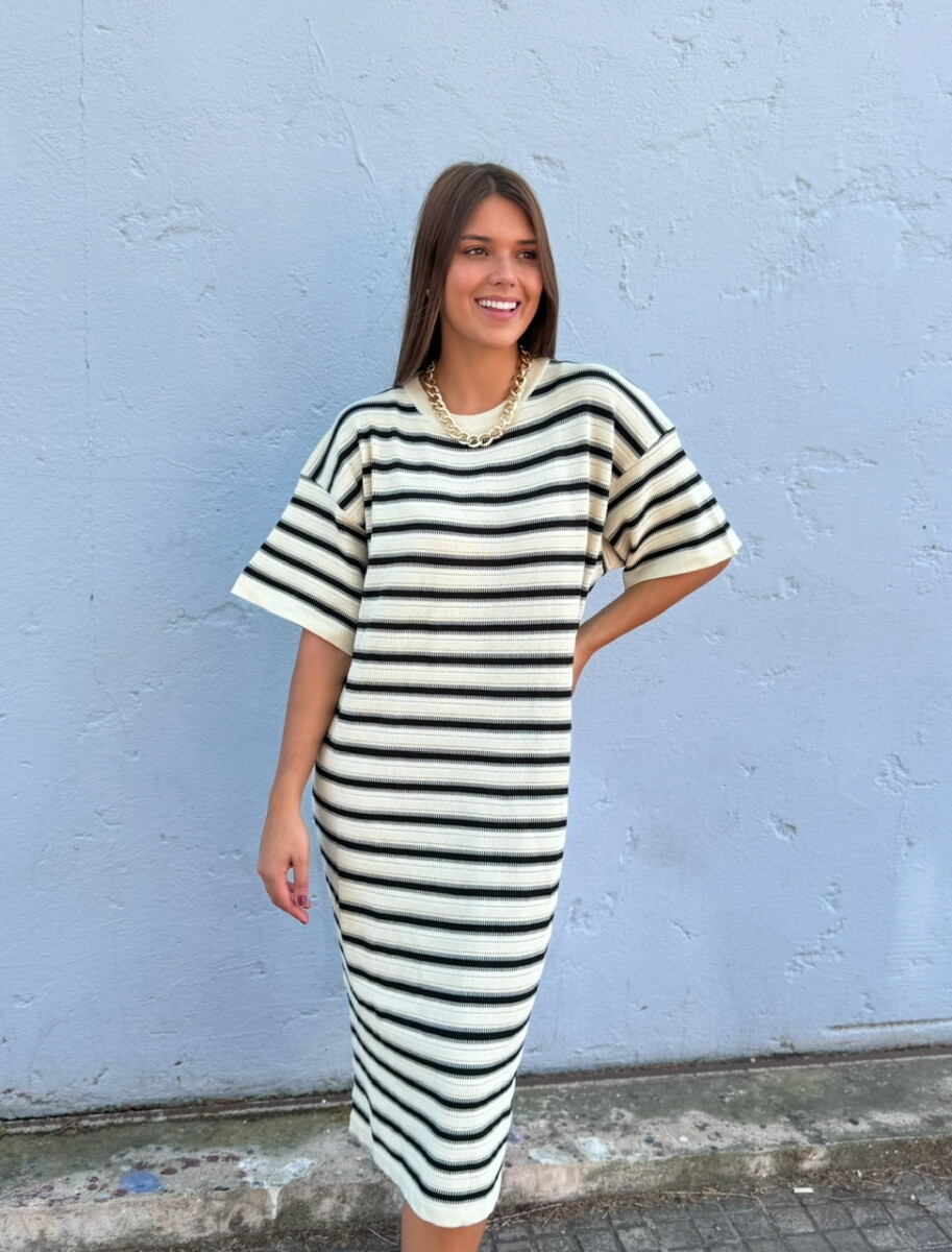 Vestido Milena - crudo 