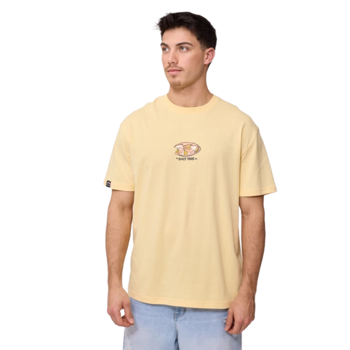 Remera Rusty Munke - Amarillo 