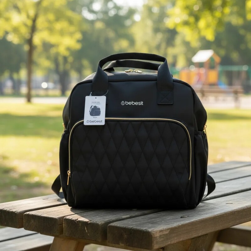 Mochila Maternal Bebesit - Negro Mochila Maternal Bebesit - Negro