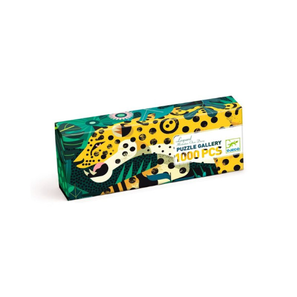 Puzzle leopardo Djeco 1000 piezas Única
