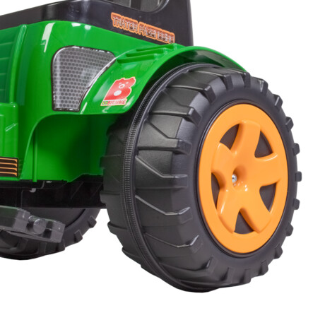 Auto Tractor A Pedal +Remolque Infantil Hecho Brasil Verde
