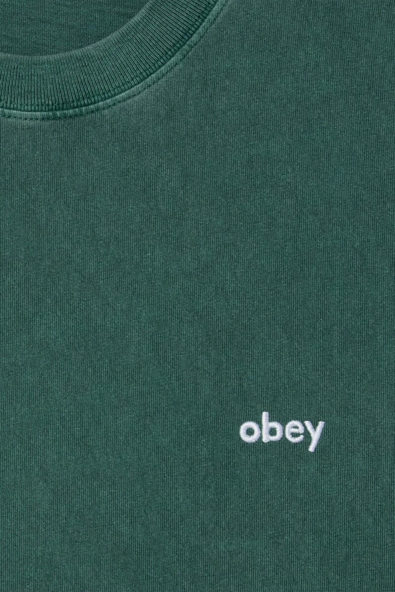 LOWERCASE PIGMENT TEE SS Verde