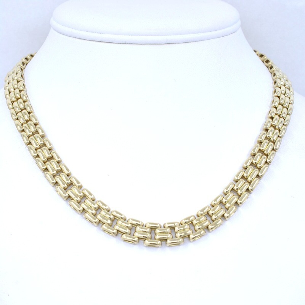Collar En Oro 18K Estilo Panther 