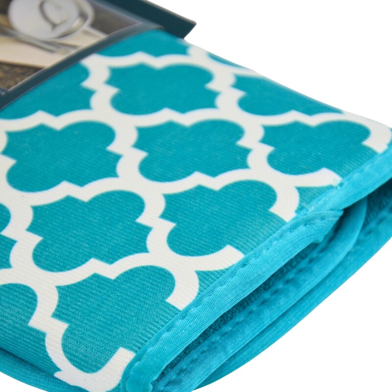 Escurridor de vajilla en microfibra 40x45 cm TRAMA CELESTE