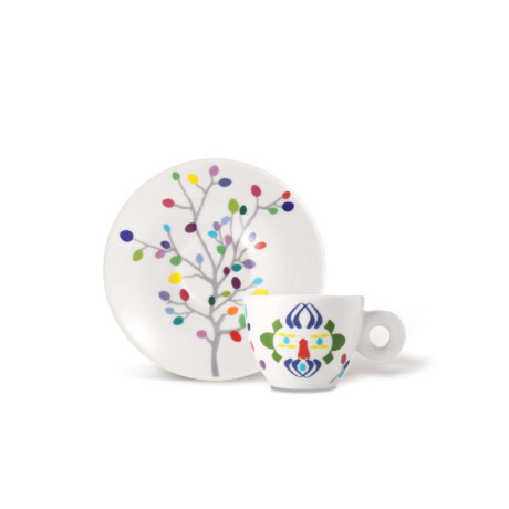 Set De 2 Tazas Para Espresso Pascale Marthine Tayou Illy Art Collection