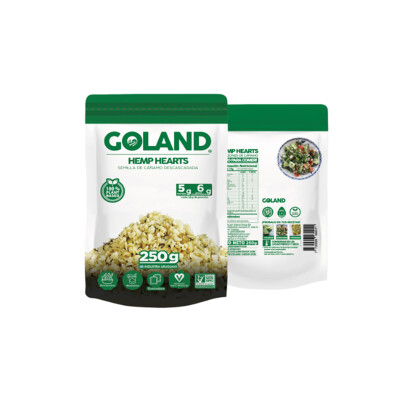 SEMILLAS DE CAÑAMO DESCASCARADA GOLAND 250G SEMILLAS DE CAÑAMO DESCASCARADA GOLAND 250G