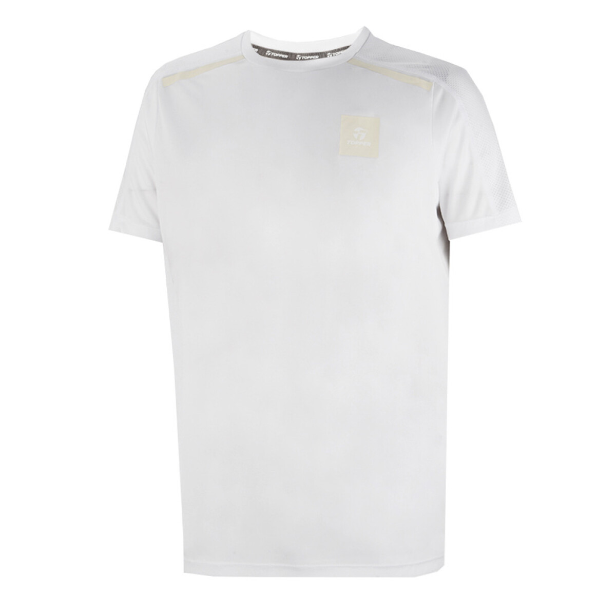 T-SHIRT MC MEN TRNG UP blanco - BLANCO 
