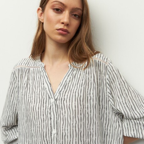 CAMISA TRINIDAD Negro/Blanco