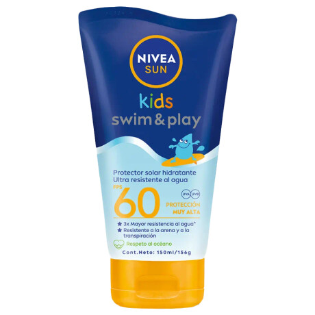 Protector Solar Nivea Sun Kids Swim&Play FPS60 150ml Protector Solar Nivea Sun Kids Swim&Play FPS60 150ml