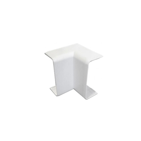 Codo exterior blanco para ducto 100x50mm TA5081