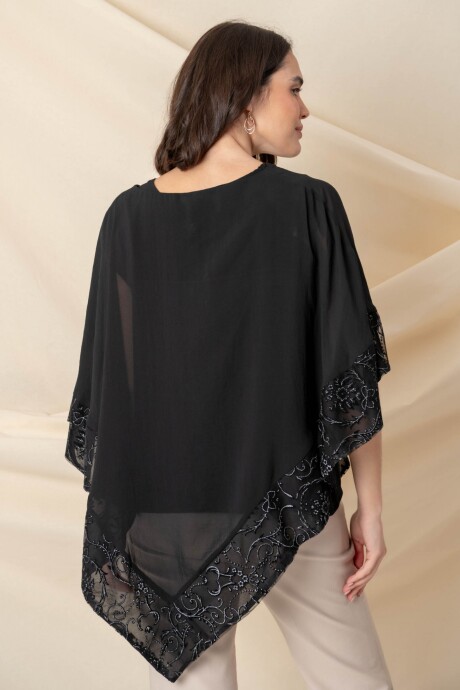 BLUSA ERIDANI Negro