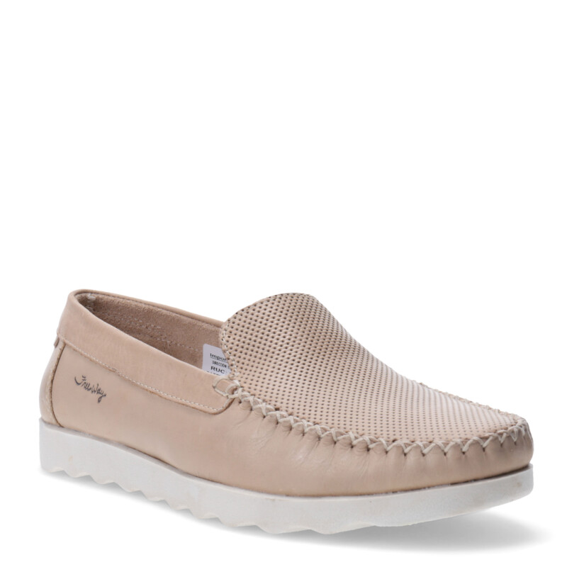 Zapato de Mujer Freeway Casual Beige Natural