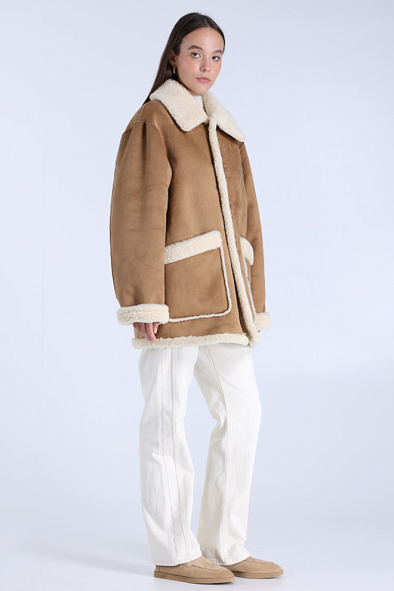 CHAQUETA Camel