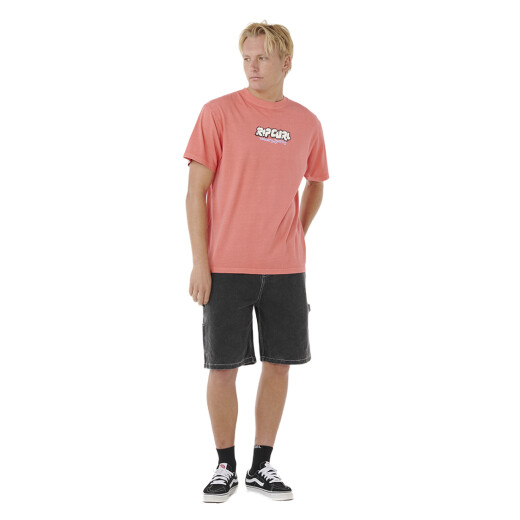 Remera Rip Curl Raw Energy Bubble Tee - Rosa Remera Rip Curl Raw Energy Bubble Tee - Rosa