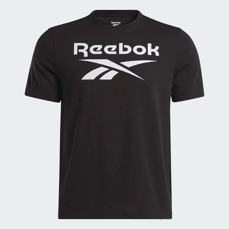 Remera Reebok Identity Big Logo Negro