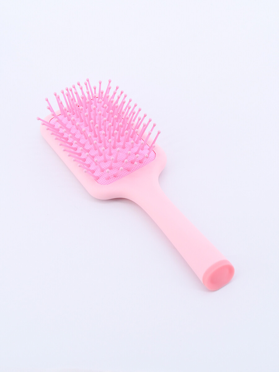 CEPILLO DE PELO COLORES PASTEL - ROSADO 