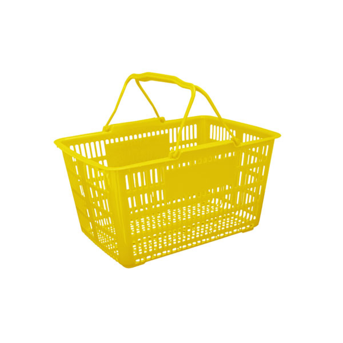 CANASTO SUPERMERCADO 43X31X24CM AMARILLO 