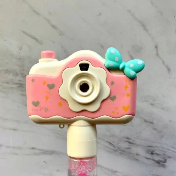 Burbujero cámara de fotos blanco