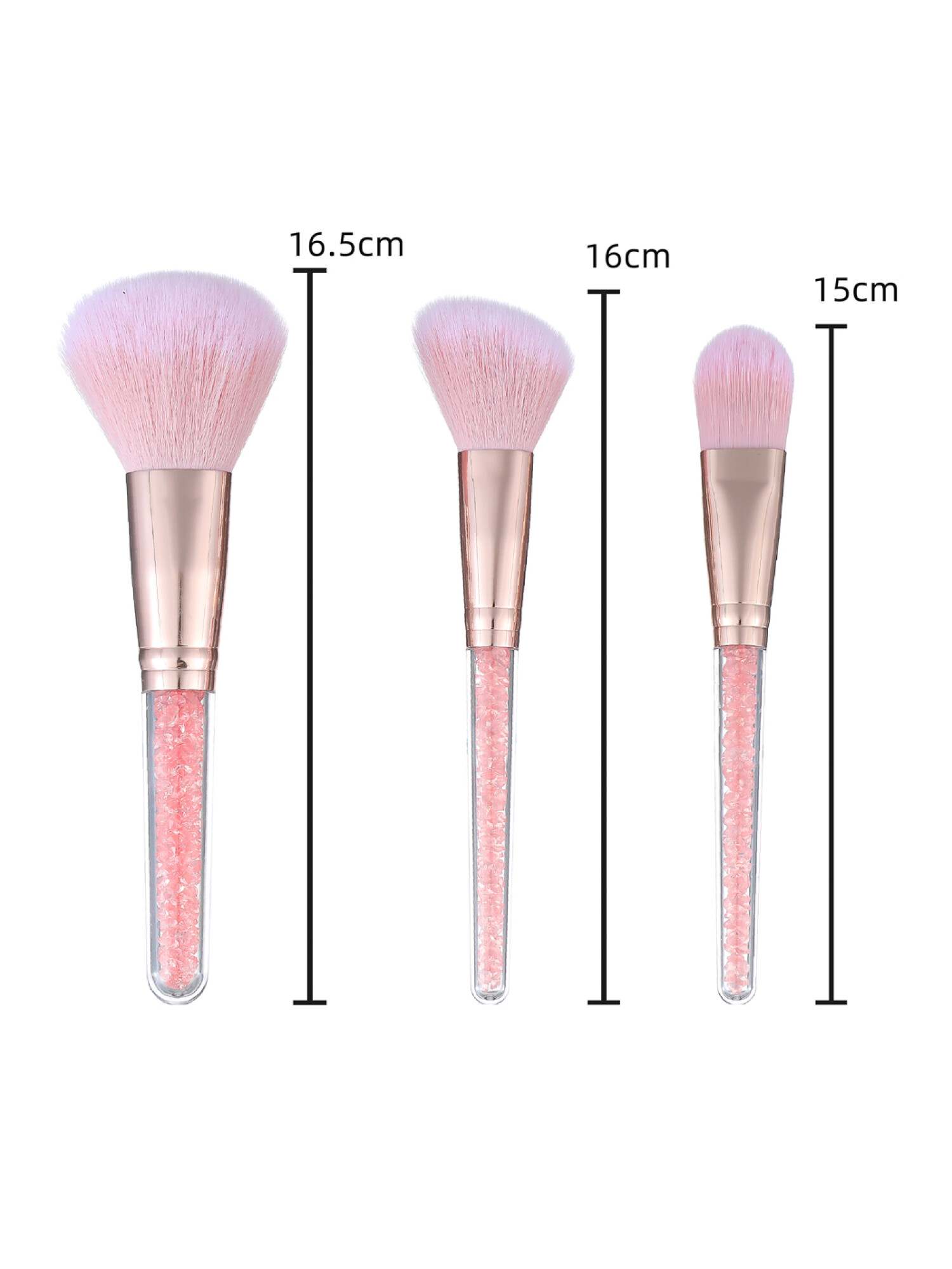 Brochas de maquillaje 3pcs — Miniso Uruguay