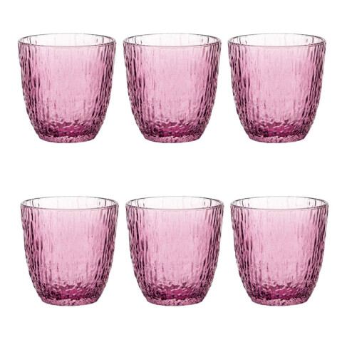 Vaso Vidrio COLOR base pesada 8.5*9.5CM/300ML Vaso Vidrio Color Base Pesada 8.5*9.5cm/300ml
