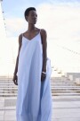 VESTIDO MAXI Celeste