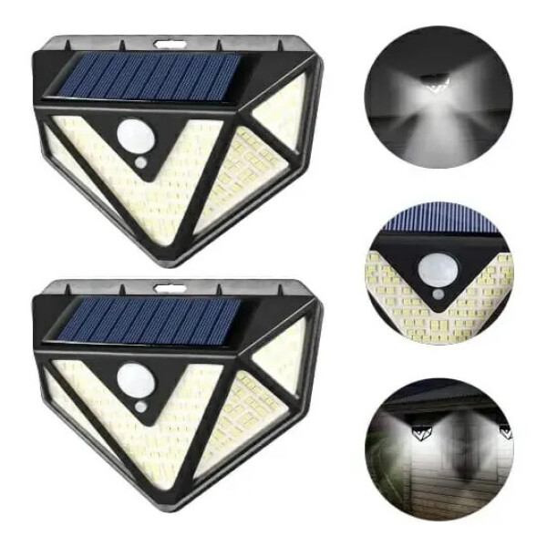 Farol Led Solar 166 Led Exterior / Interior Farol Led Solar 166 Led Exterior / Interior