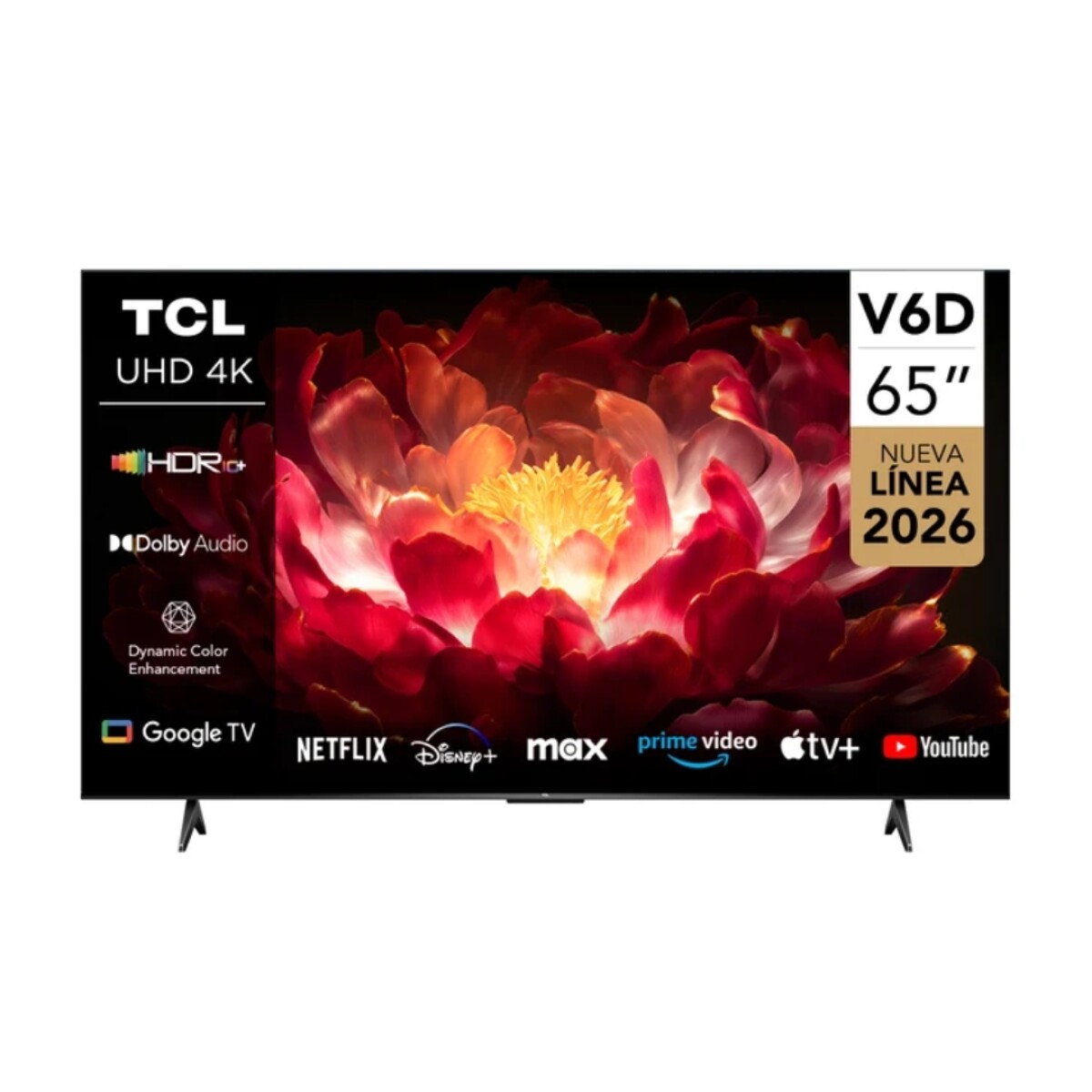 TV TCL 65" 4K VC6D Google TV 