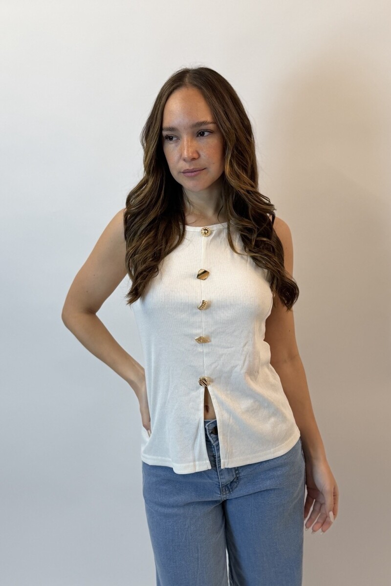 Musculosa botones Musculosa botones