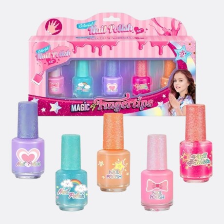 Set X5 Esmaltes Infantiles Set X5 Esmaltes Infantiles