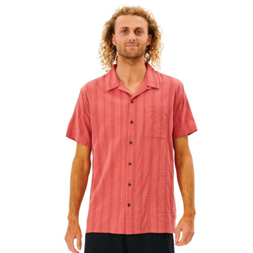 Camisa MC Rip Curl Verty Gordo S/S Shirt - Rojo Camisa MC Rip Curl Verty Gordo S/S Shirt - Rojo