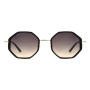 Lentes De Sol Chilli Beans Redondo Gradiente/Negro