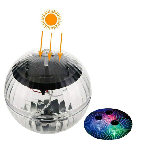 Lámpara Solar LED Flotante para Piscina y Jardín Lámpara Solar LED Flotante para Piscina y Jardín