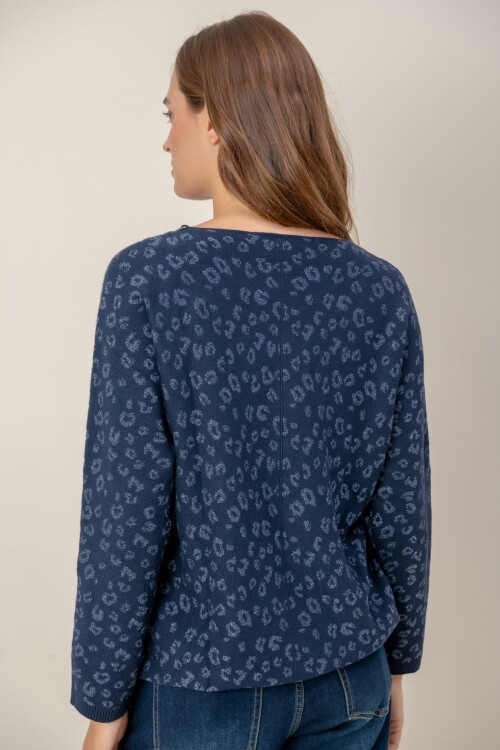 Sweater Dark Azul