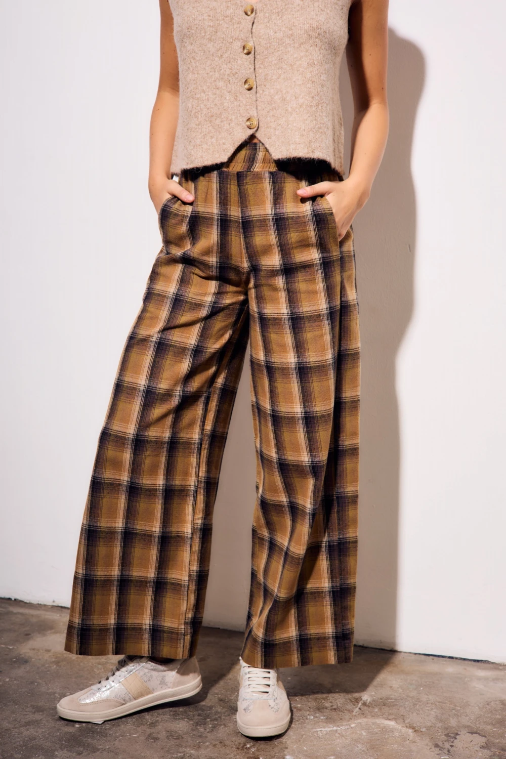 PANTALON CUADROS - 501121